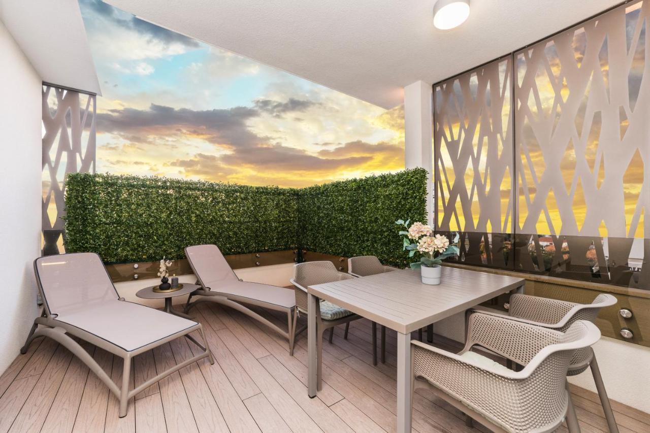 Green Sky Luxury Penthouse Apartment Zadar Exterior foto
